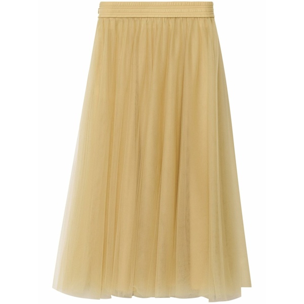 ファビアナ フィリッピ レディース スコート ボトムス Pleated MIDI skirt  Neutrals