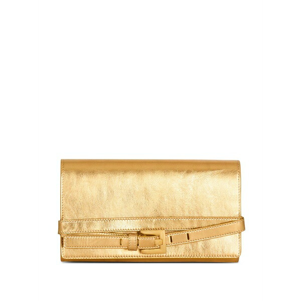 バルマン レディース ショルダーバッグ 御徒面子 Shuffle buckle cross body bag Gold