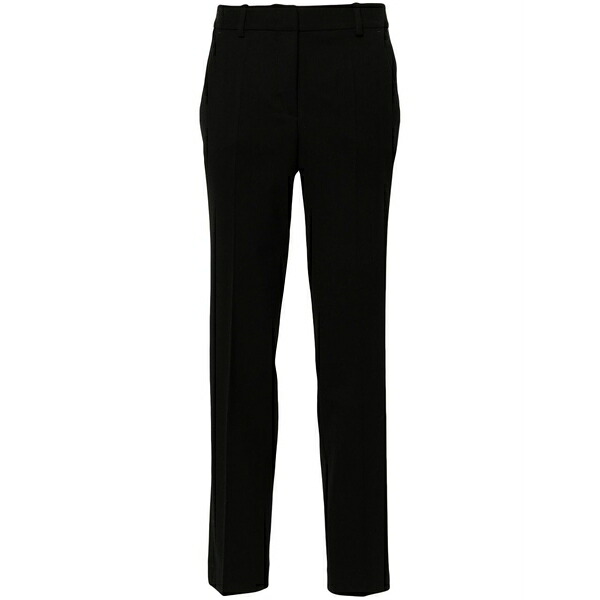 パロッシュ レディース 心地好いズボン下 ボトムス Straight-leg trousers Black