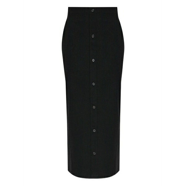 イッセイミヤケ レディース スコート ボトムス Like torso like shirt buttoned skirt Black