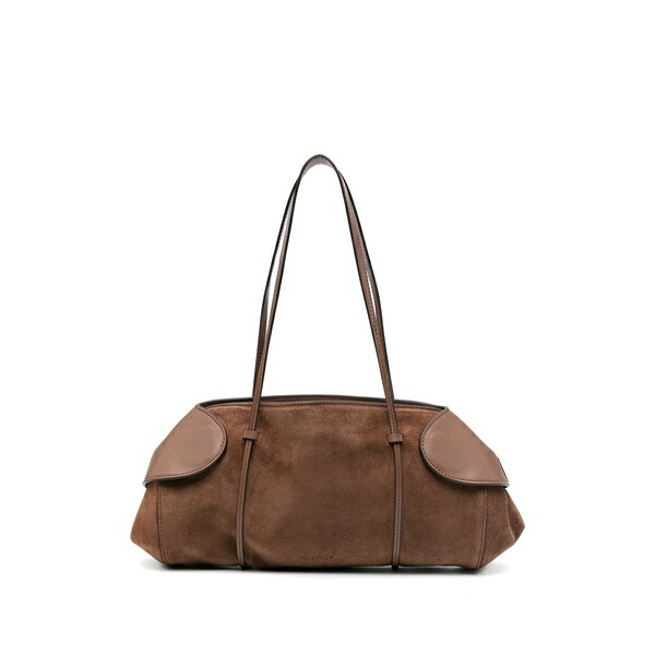 ネオウス レディース ショルダーバッグ 御徒面子 Panelled shoulder bag Brown