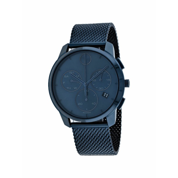 モバド メンズ ウォッチ 佩び物 Bold chronograph 42粍 watch Blue