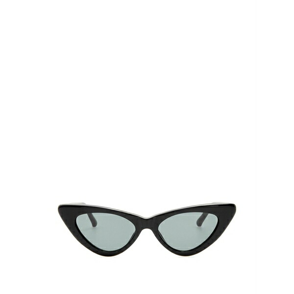 ジ アティコ レディース サングラス＆アイウェア アクセサリー X linda farrow dora cat-eye sunglasses Black｜asty