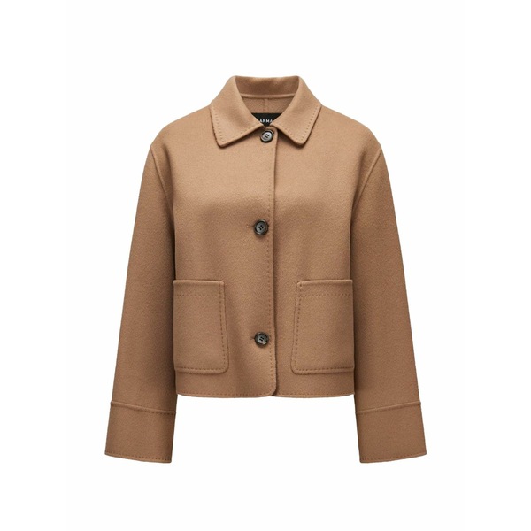 アルマ レディース 上衣＆上衣 アウター Frederique button-up jacket Brown