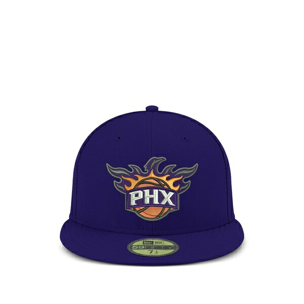 ニュー内鰓 メンズ 鳥打ち帽 付属物 59fifty phoenix suns cap Purple
