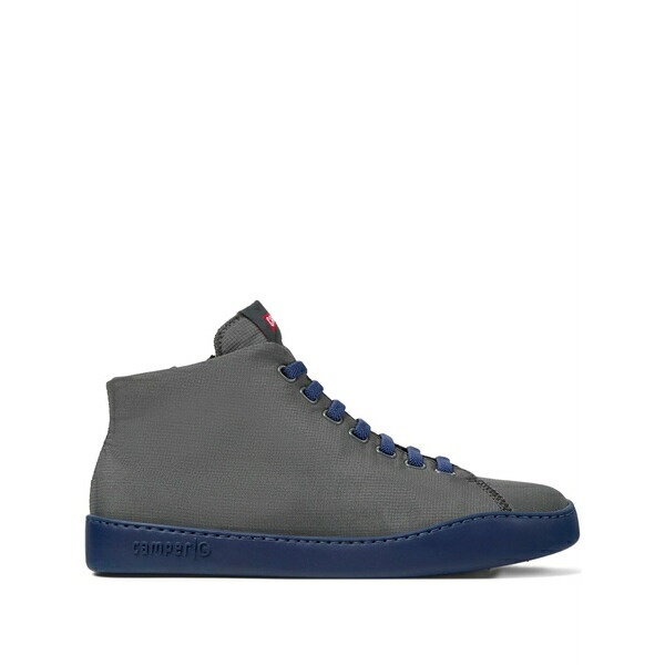 カンペール メンズ スニーカー シューズ Peu touring lace-up high-top trainers Grey