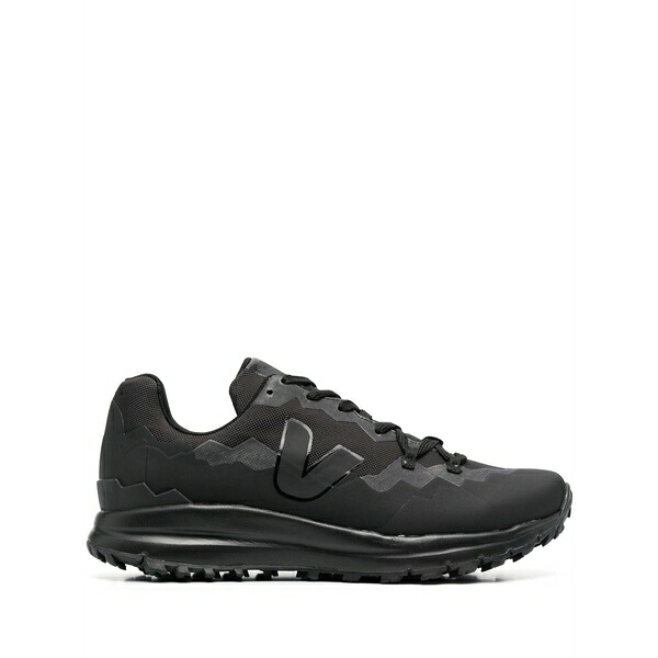 ヴェジャ メンズ スニーカー シューズ Fitz-roy low-top sneakers Black
