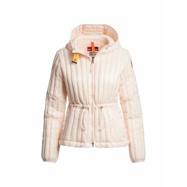 パラジャンパーズ レディース 上衣＆上衣 アウター Kuon hooded drawstring-waist puffer jacket Neutrals