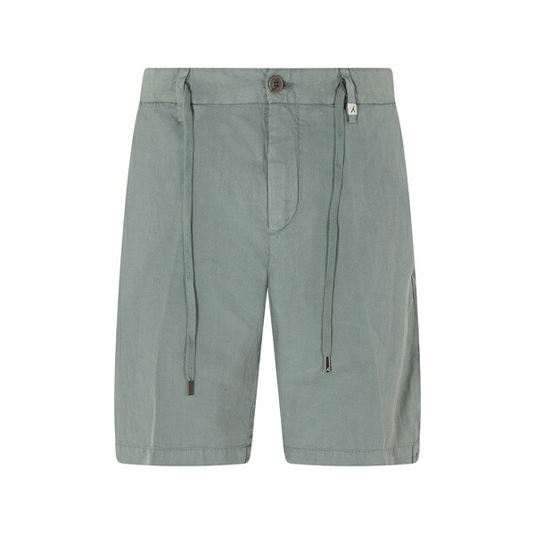 ミース メンズ 心地よいズボン下 ボトムス Elasticated drawstring shorts Green