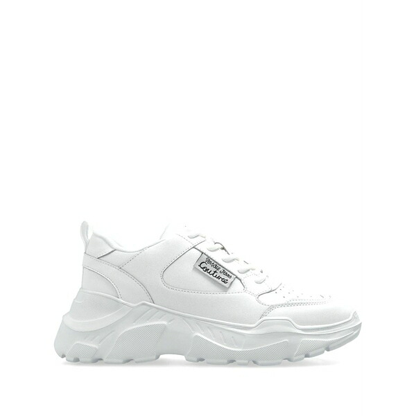 呼びりん探し回る レディース スニーカー シューズ Logo-patch sneakers White