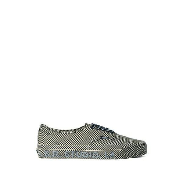 バンズ メンズ スニーカー シューズ X sr studio la. ca. 44 otw check logo patch sneakers Green