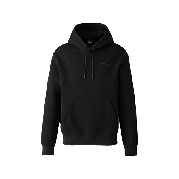マッカージュ メンズ パーカー・スウェットシャツ アウター Kolton logo-detail hoodie Black