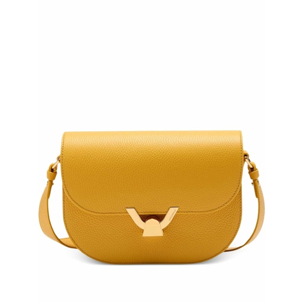 コチネレ レディース ショルダーバッグ 御徒面子 Dew leather crossbody bag Yellow