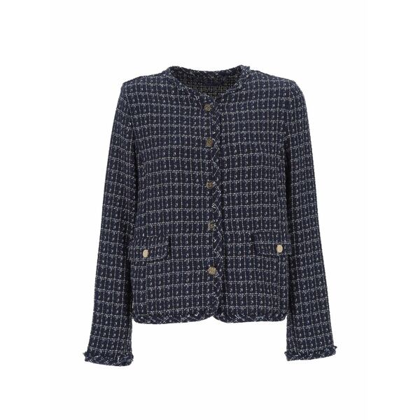 マレーラ レディース 上衣＆上衣 アウター Woven-texture jacket Blue