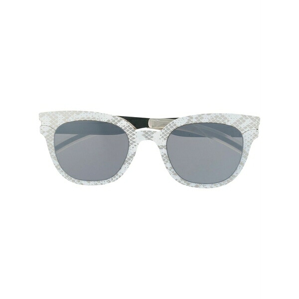 マイキータ レディース 黒眼鏡＆アイウェア 添え物 Python-print wayfarer-frame sunglasses Silver
