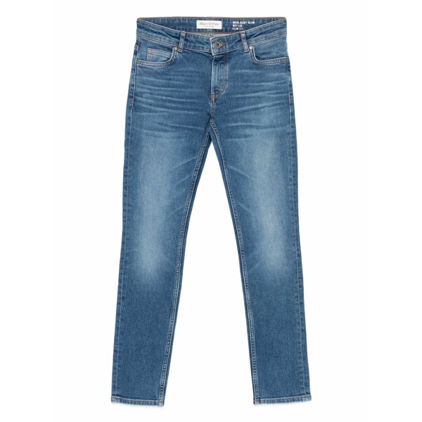 マルコポーロ レディース ジーンズズボン下 ボトムス Five-pockets jeans Blue