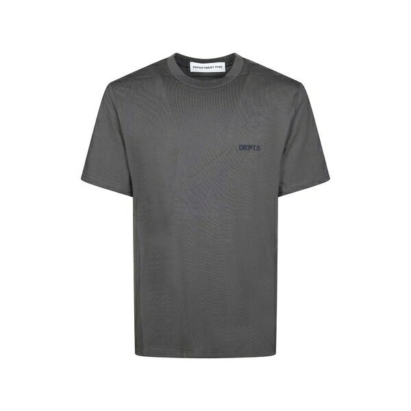 デパートメントファイブ メンズ ティーシャツ トップス Bold short-sleeved t-shirt Grey