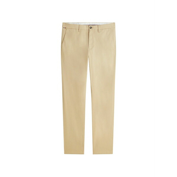 トミー ヒルフィガー メンズ 心地よいズボン下 ボトムス Button trousers Neutrals