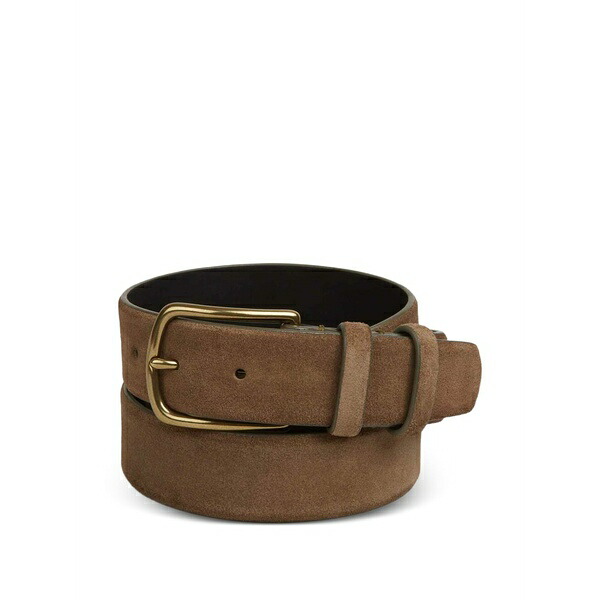 オフィチーネ 創造的 メンズ 三尺帯 添え物  oc strip 33 suede belt Neutrals