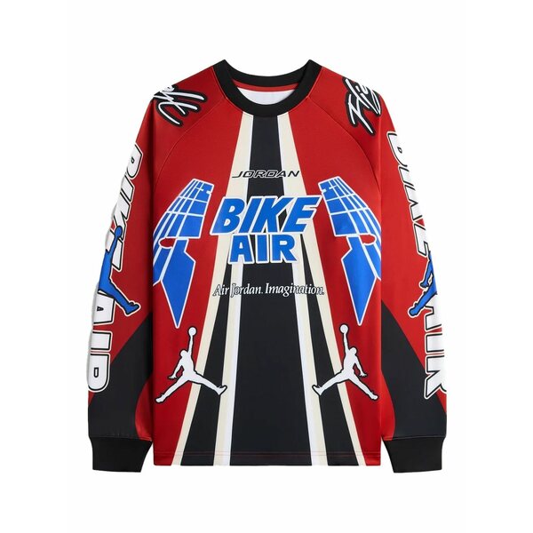 ジョーダン メンズ パーカー・スウェットシャツ アウター X nigel sylvester bmx long-sleeves sweatshirt Red