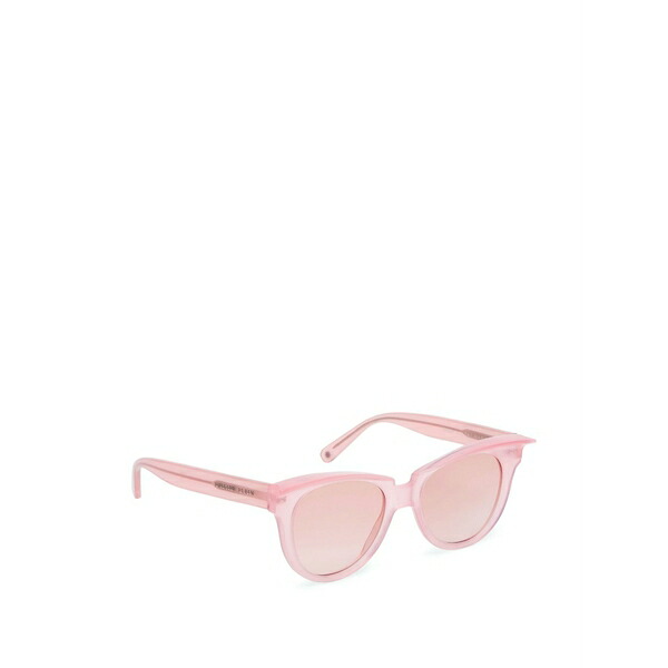 フィリップ飾り気の無い レディース 黒眼鏡＆アイウェア 添え物 Statement cat-eye sunglasses Pink