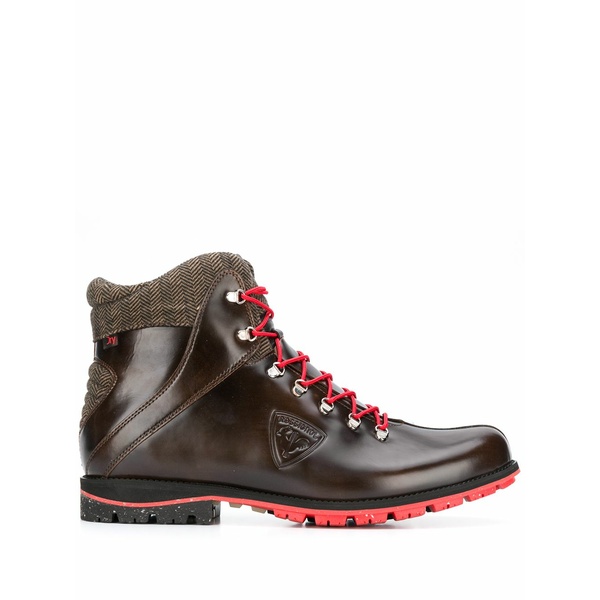 ロシニョール メンズ ブーツ シューズ 1907 chamonix ankle boots Brown|asty