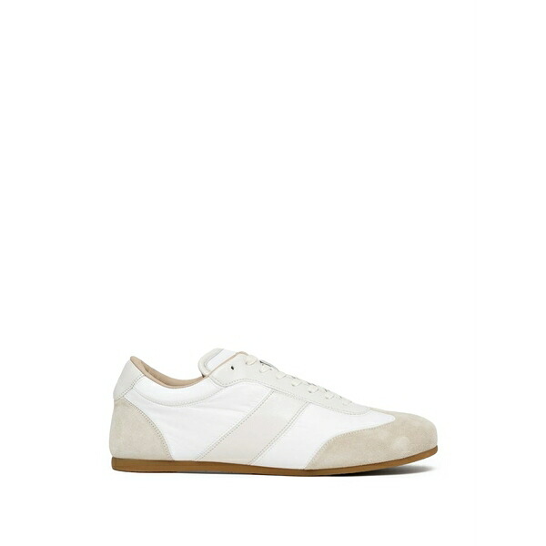 ルメール レディース スニーカー シューズ Panelled low-top sneakers White|asty
