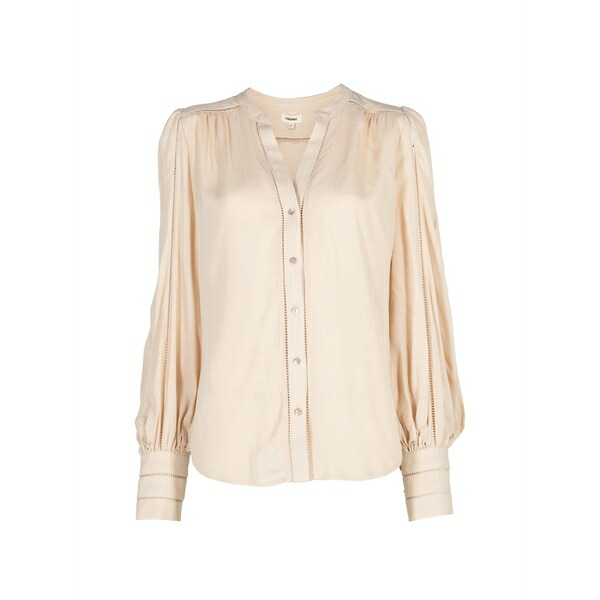 ラジャンス レディース プルオーバー トップス Kiera ladder-trim blouse Neutrals