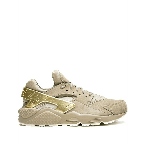 ナイキ メンズ スニーカー シューズ Air huarache run prm sneakers Gold