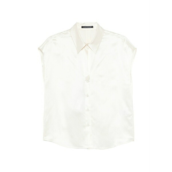 ルイーザ ヘレンケラーノ レディース ティーシャツ トップス Collared shirt Neutrals