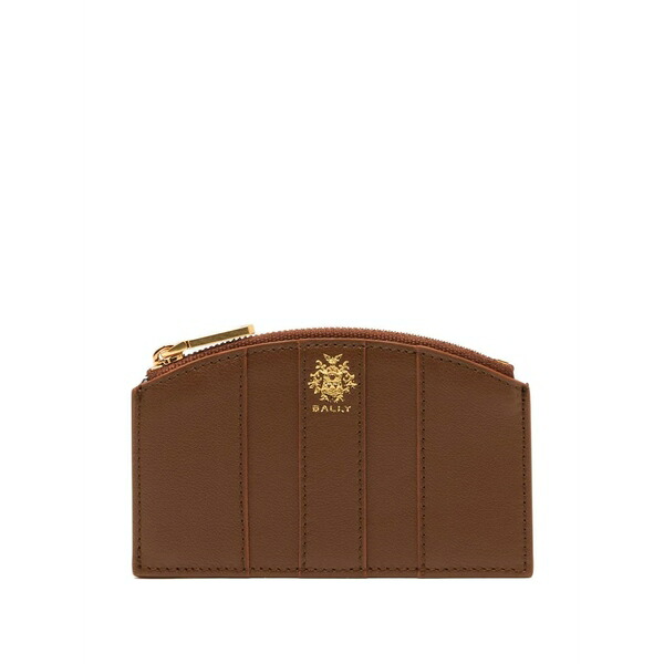 バリー レディース 紙入れ 付属品 Leather wallet Brown