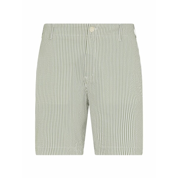 ヴィルブレクイン メンズ 心地好いズボン下 ボトムス Stripe-pattern shorts Green