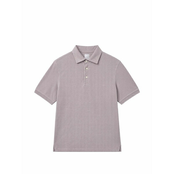 フェデーリ メンズ スポーツシャツ トップス Short-sleeve polo shirt Grey