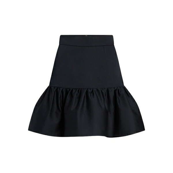 ジャンパトゥ レディース スコート ボトムス Ruffled mini skirt Black