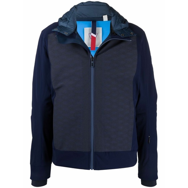 ロシニョール メンズ 上衣＆上衣 アウター Panelled padded jacket Blue