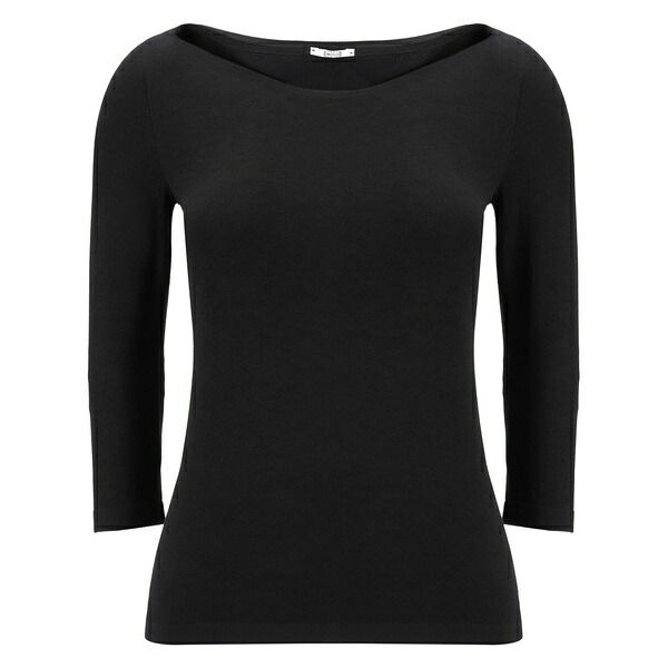 ウォルフォード レディース ティーシャツ トップス Cordoba top Black