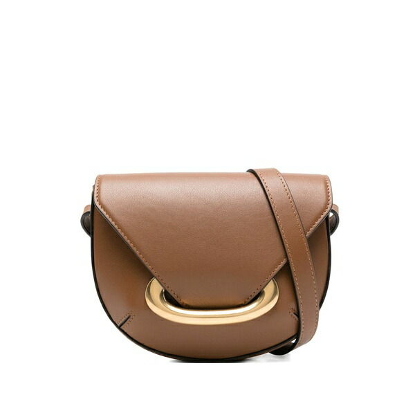 ワンドラー レディース ショルダーバッグ 御徒面子 Small veneto cross body bag Brown