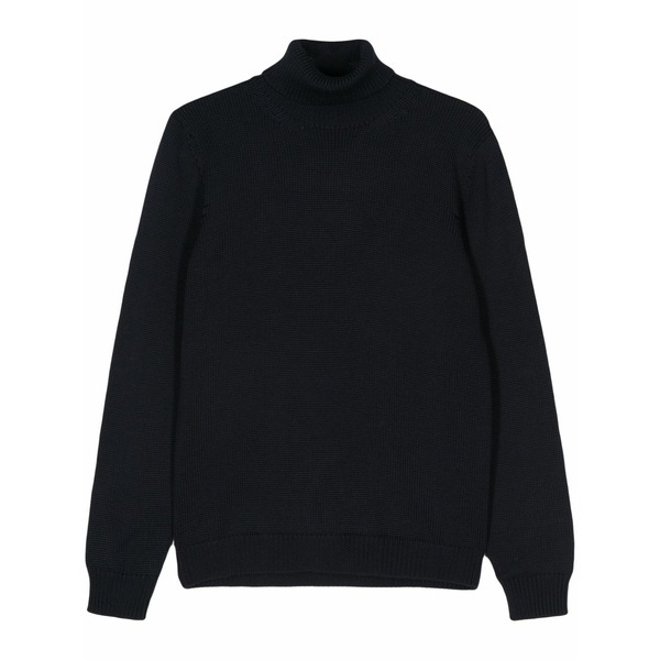 ノール メンズ 編み物\u0026スウェーター アウター Roll-neck merino wool jumper Blue