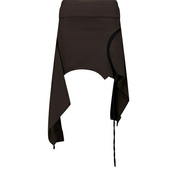 オットリンガー レディース スコート ボトムス Upside down mini skirt Brown