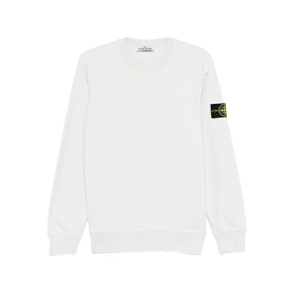 ストーンアイランド メンズ パーカー・スウェットシャツ アウター Logo-patch sweatshirt Blue