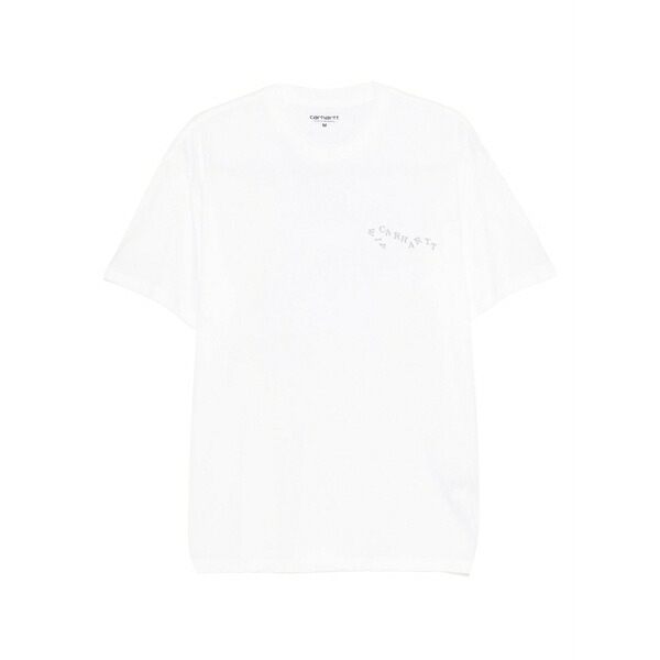 鉄道車両ハート型 メンズ ティーシャツ トップス Graphic-print t-shirt White
