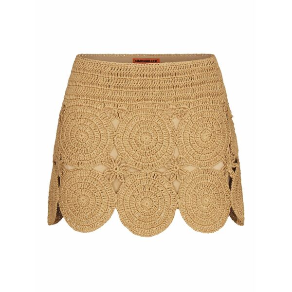 サイモン鏡鑑 レディース スコート ボトムス Beep beep mini skirt Neutrals