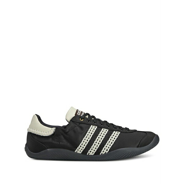ウェールズ ボナー レディース スニーカー シューズ X wales bonner karintha lo satin sneakers Black