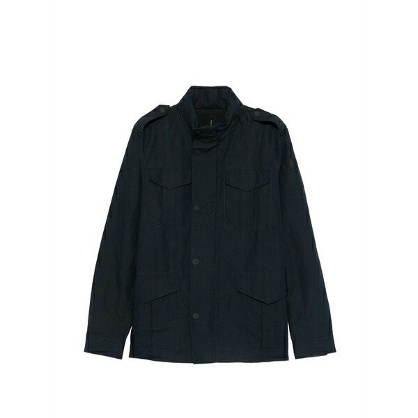 アールアールディ メンズ 上衣＆上衣 アウター Press-stud-fastening jacket Blue