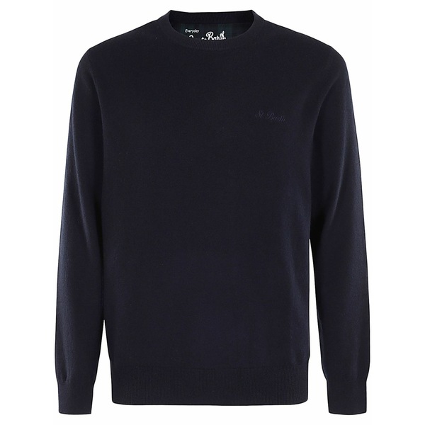 エムシーツーセイントバース メンズ ニット&セーター アウター Regent jumper Blue｜asty