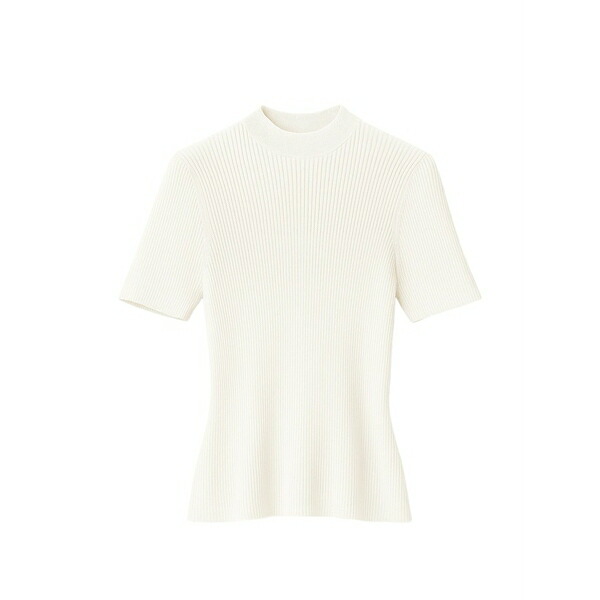 ジョン バージニアの州都 レディース ティーシャツ トップス Ribbed short-sleeve top Neutrals