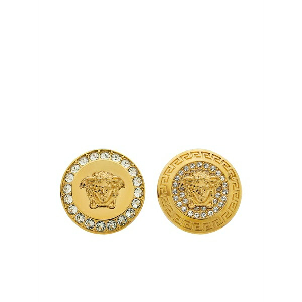 ヴェルサーチ レディース ピアス＆イヤリング アクセサリー Medusa-head earrings Gold｜asty