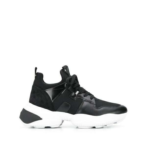 ホー火器 レディース スニーカー シューズ Interaction low-top sneakers Black