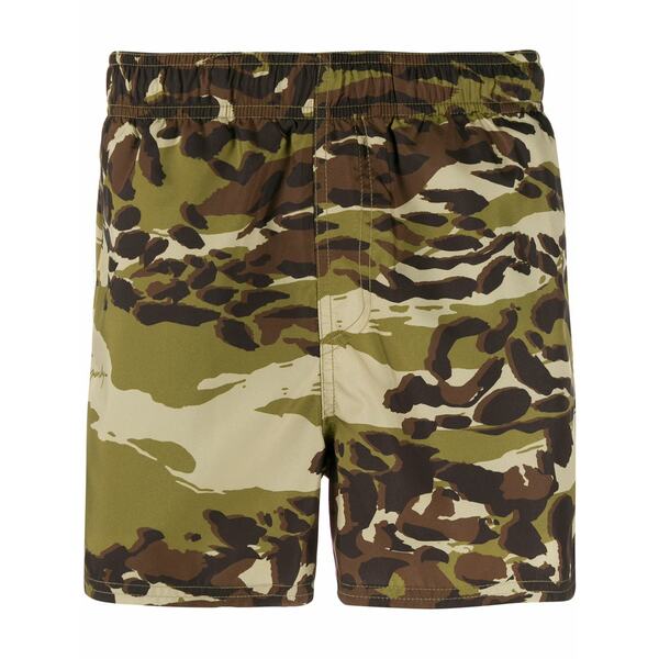 ジバンシー メンズ 心地好いズボン下 ボトムス Camouflage-print swim shorts Green