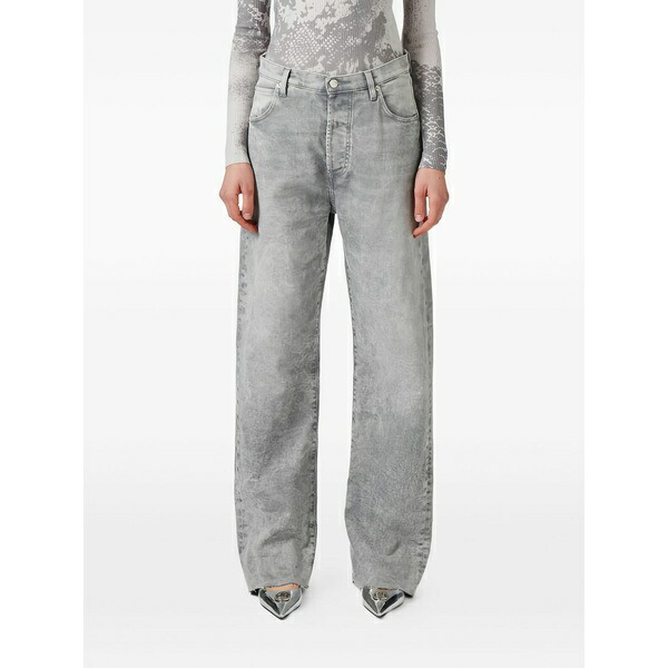 アイスバーグレタス レディース ジーンズズボン下 ボトムス Five-pocket jeans Grey